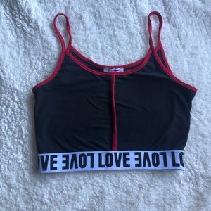 Fashion Nova Love Crop Top